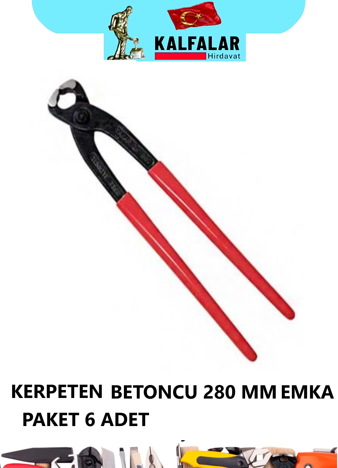 KERPETEN BETONCU 280 MM EMKA