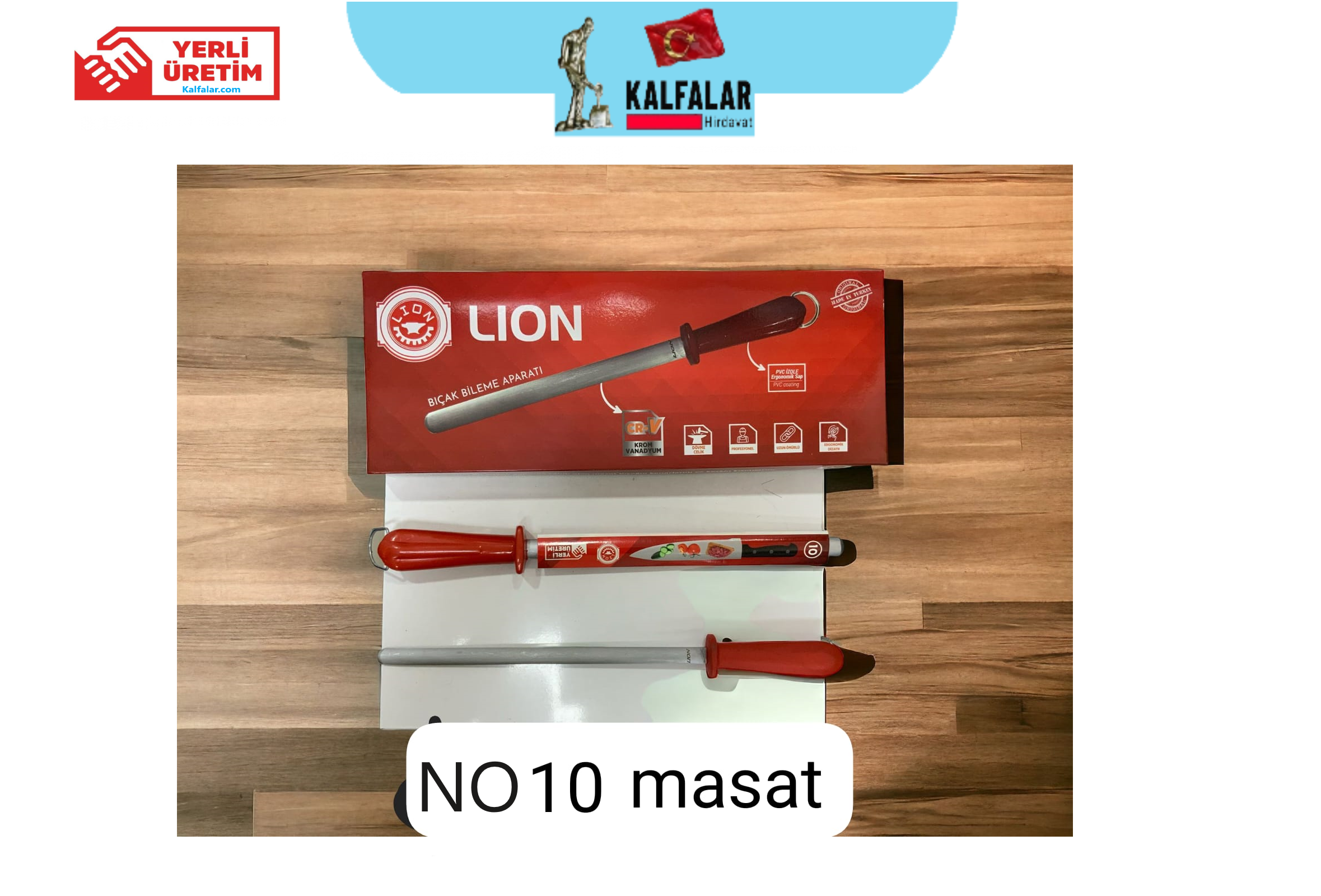 BIÇAK BİLEME OVAL MASAT NO.10 YERLİ ÜRETİM PROF