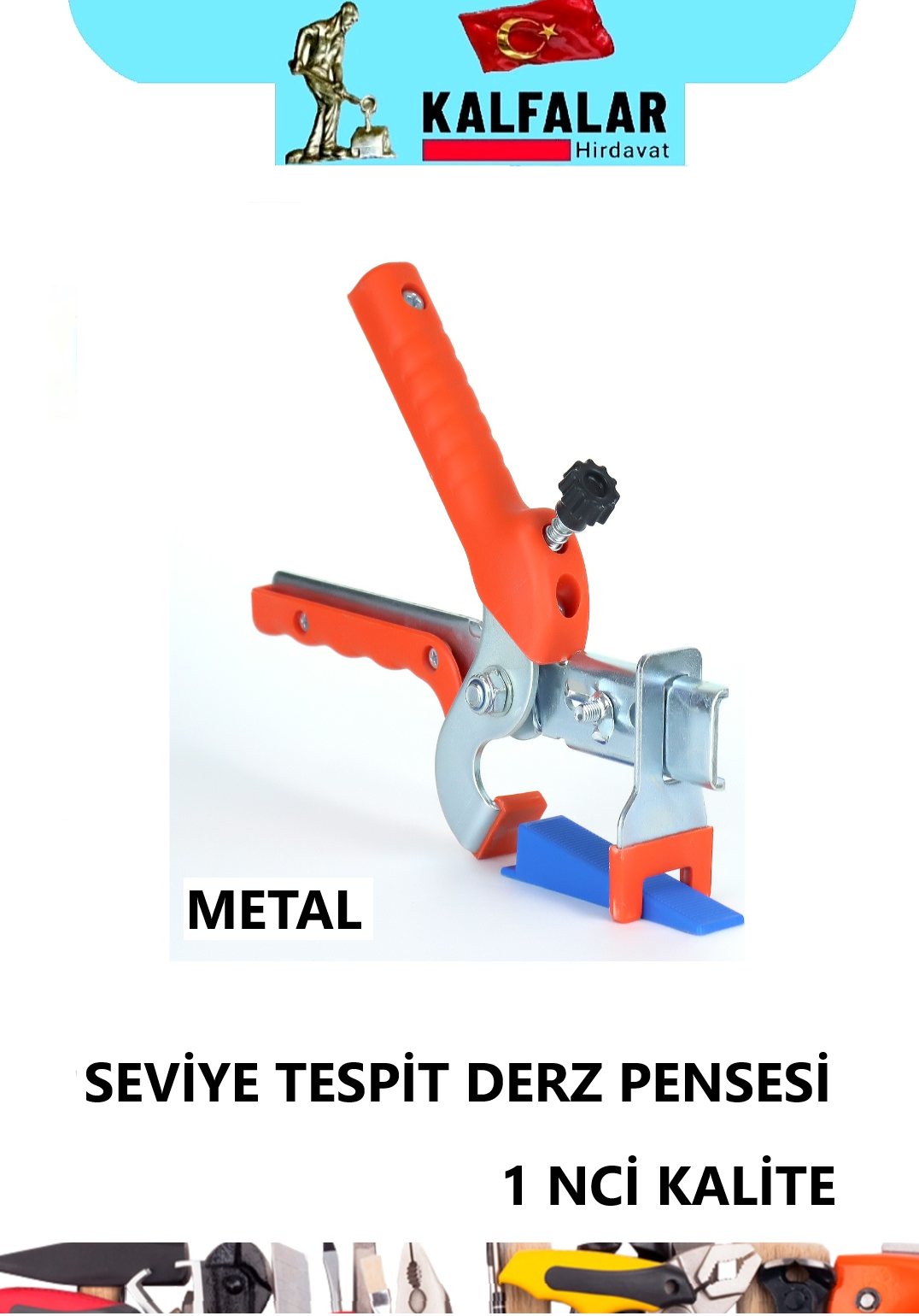 SEVİYE TESPİT DERZ PENSESİ METAL