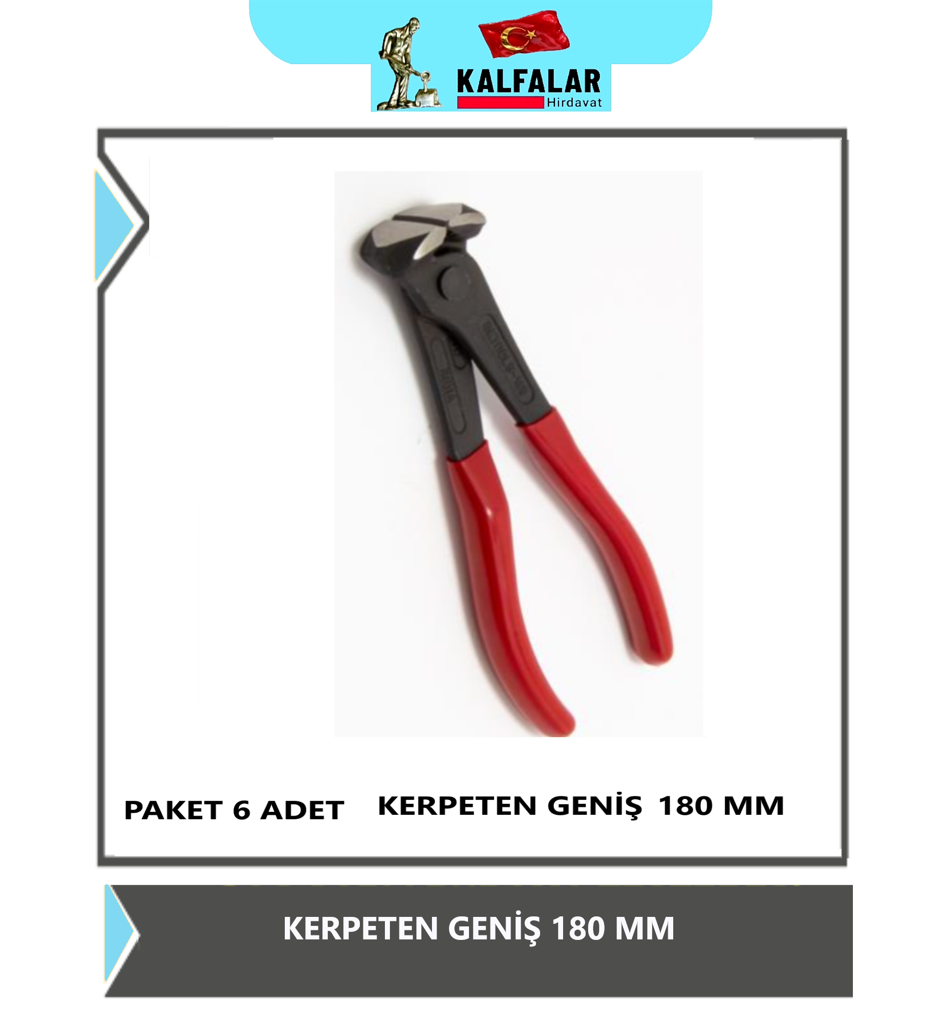 KERPETEN GENİŞ 180 MM GK