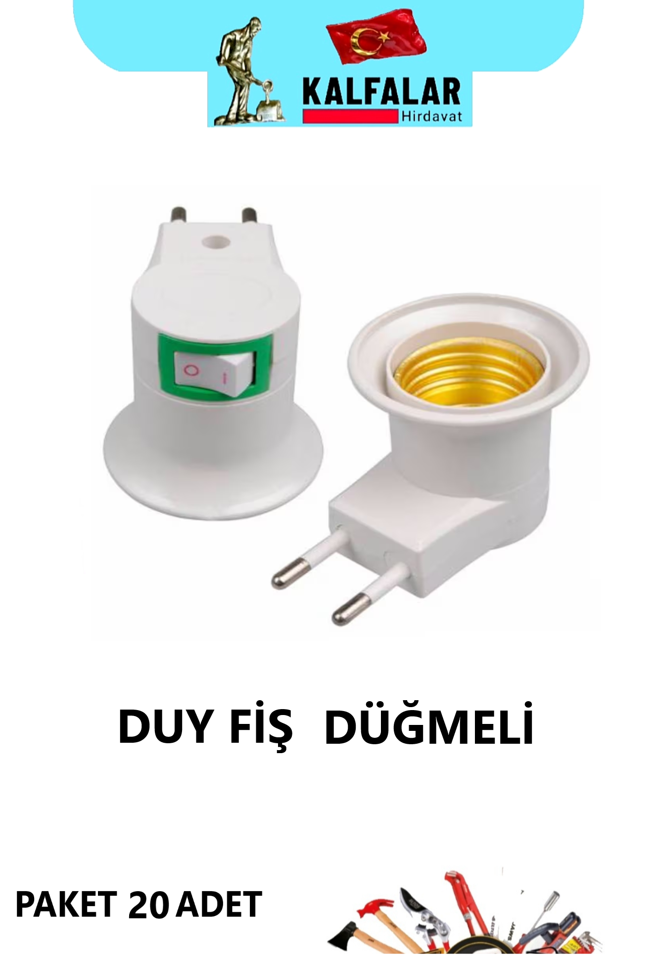 DUY FİŞ DÜĞMELİ