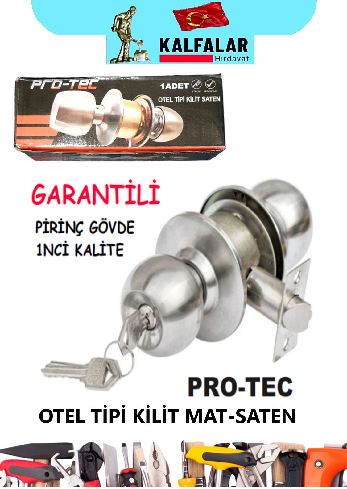 OTEL TİPİ KİLİT PRO-TEC MAT-SATEN