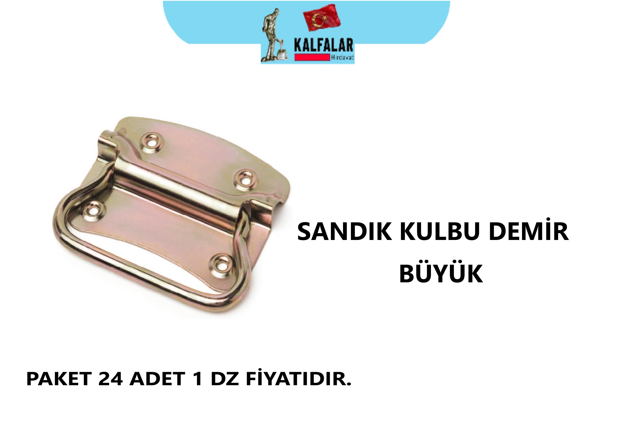 SANDIK KULBU DEMİR SAÇ BÜYÜK MODEL