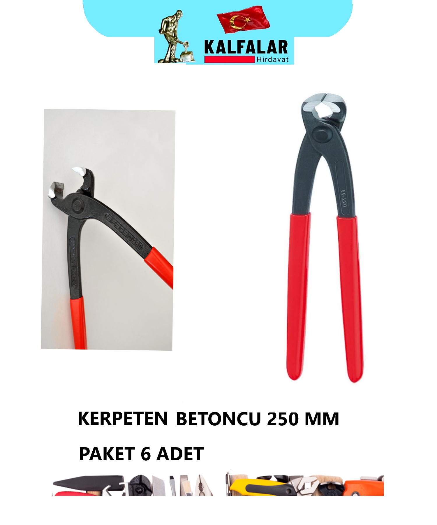 KERPETEN BETONCU 250 MM EMKA