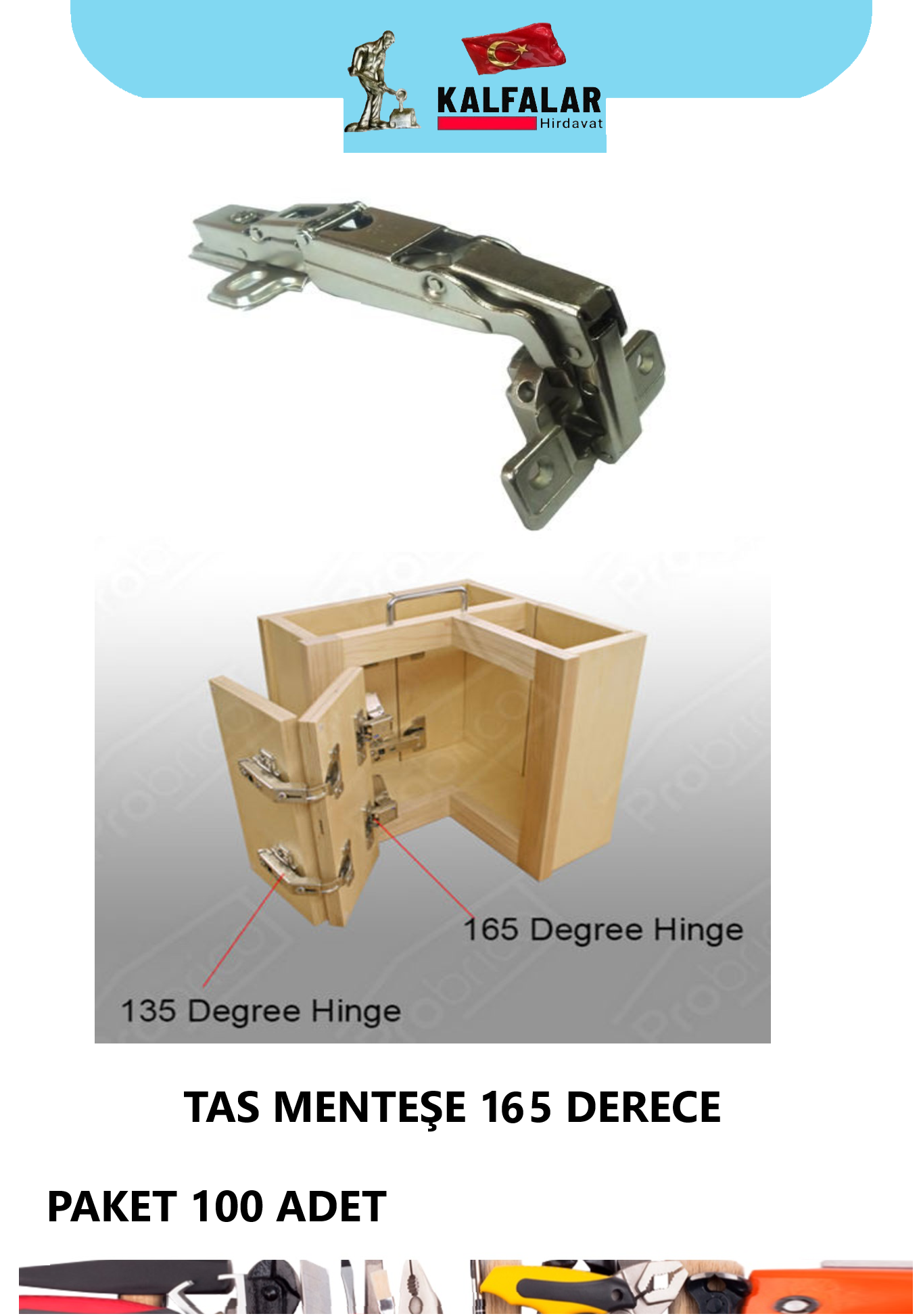 TAS MENTEŞE DOLAP 165 DERECE