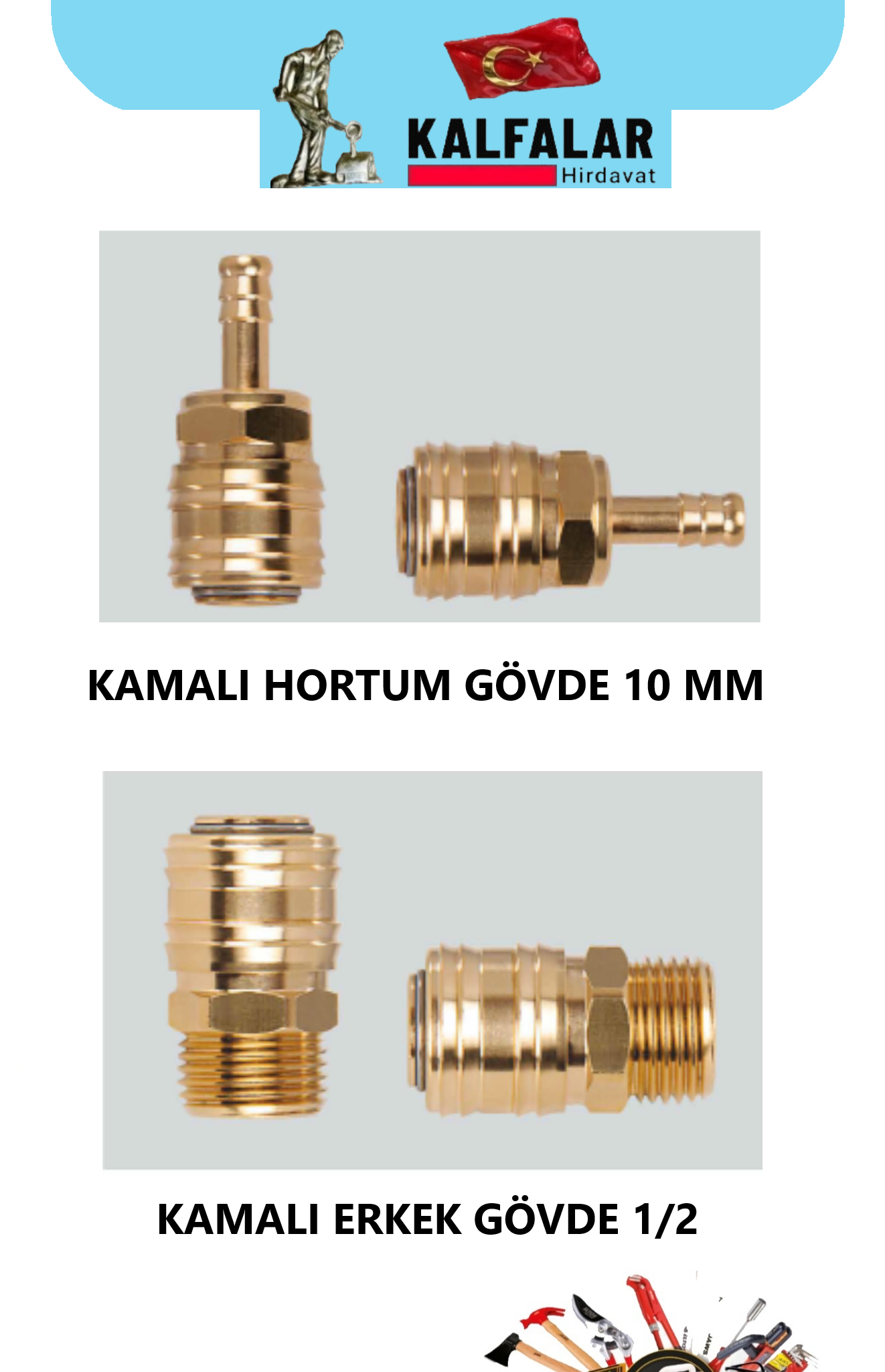 HORTUM ERKEK GÖVDE ÖLÇÜ 1/2