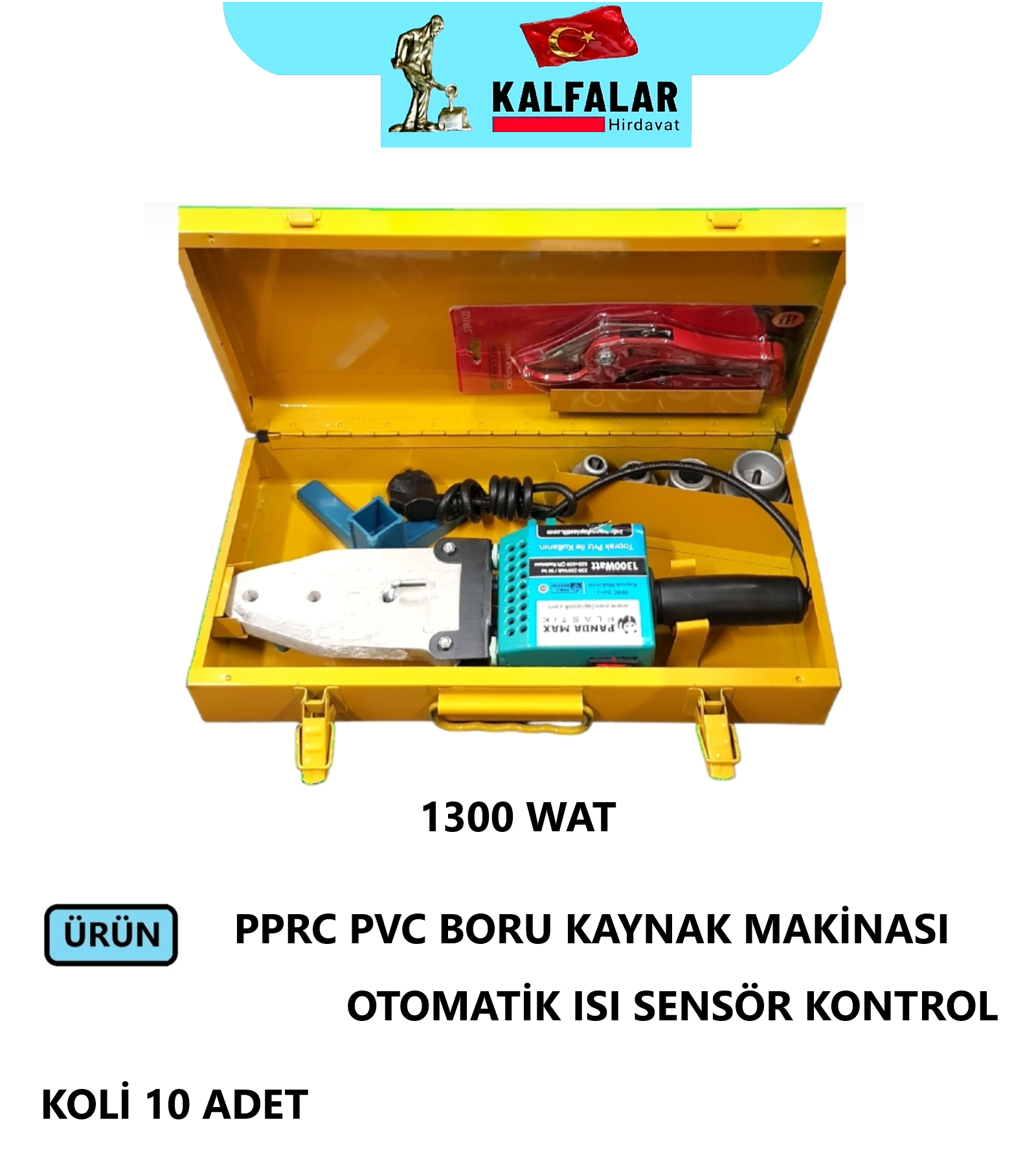 PPRC BORU KAYNAK MAKİNASI PANDA 1300 WAT PROF