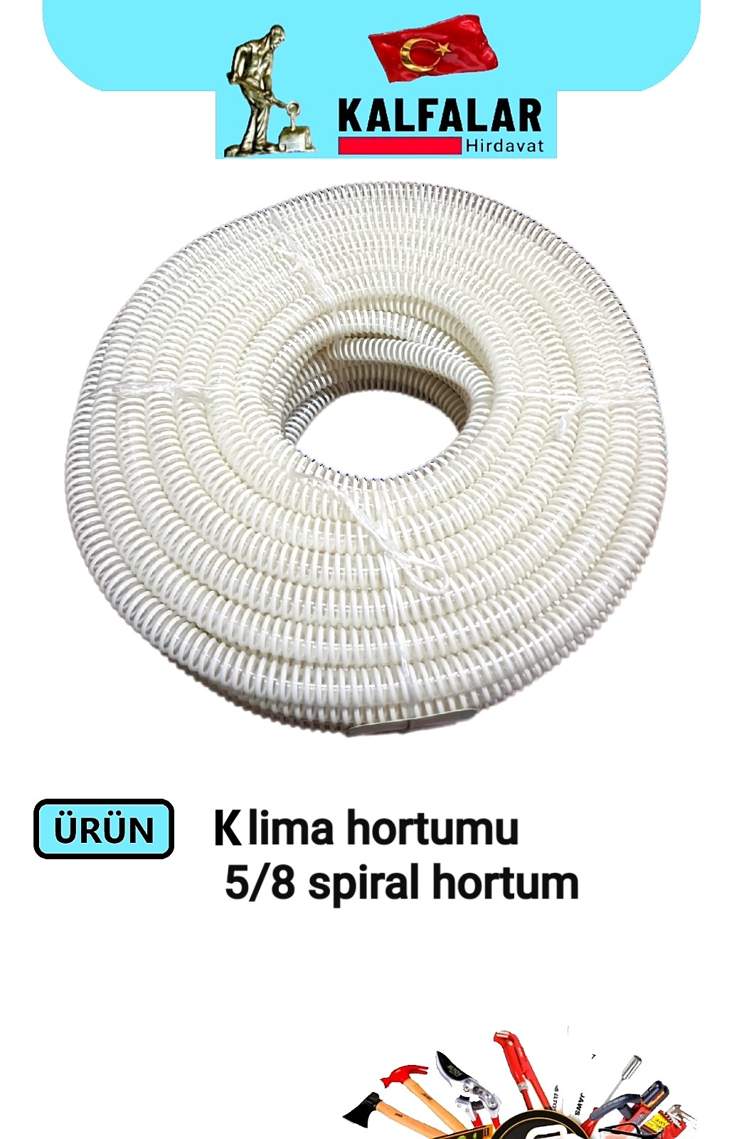 HORTUM 5/8 KLİMA SPREL  TOP 50 MTR