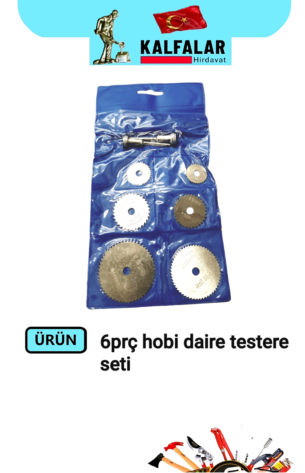 TESTERE SET DAİRE 8 PARÇA HOBY 