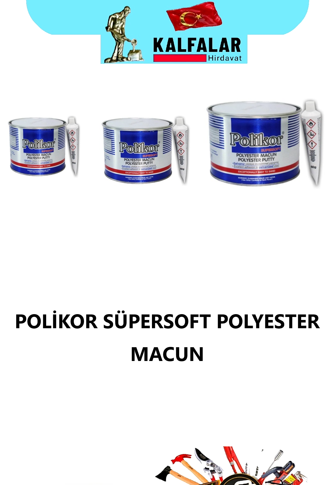 MACUN SÜPERSOFT POLYESTER POLİKOR 4/1 3,60 KG 
