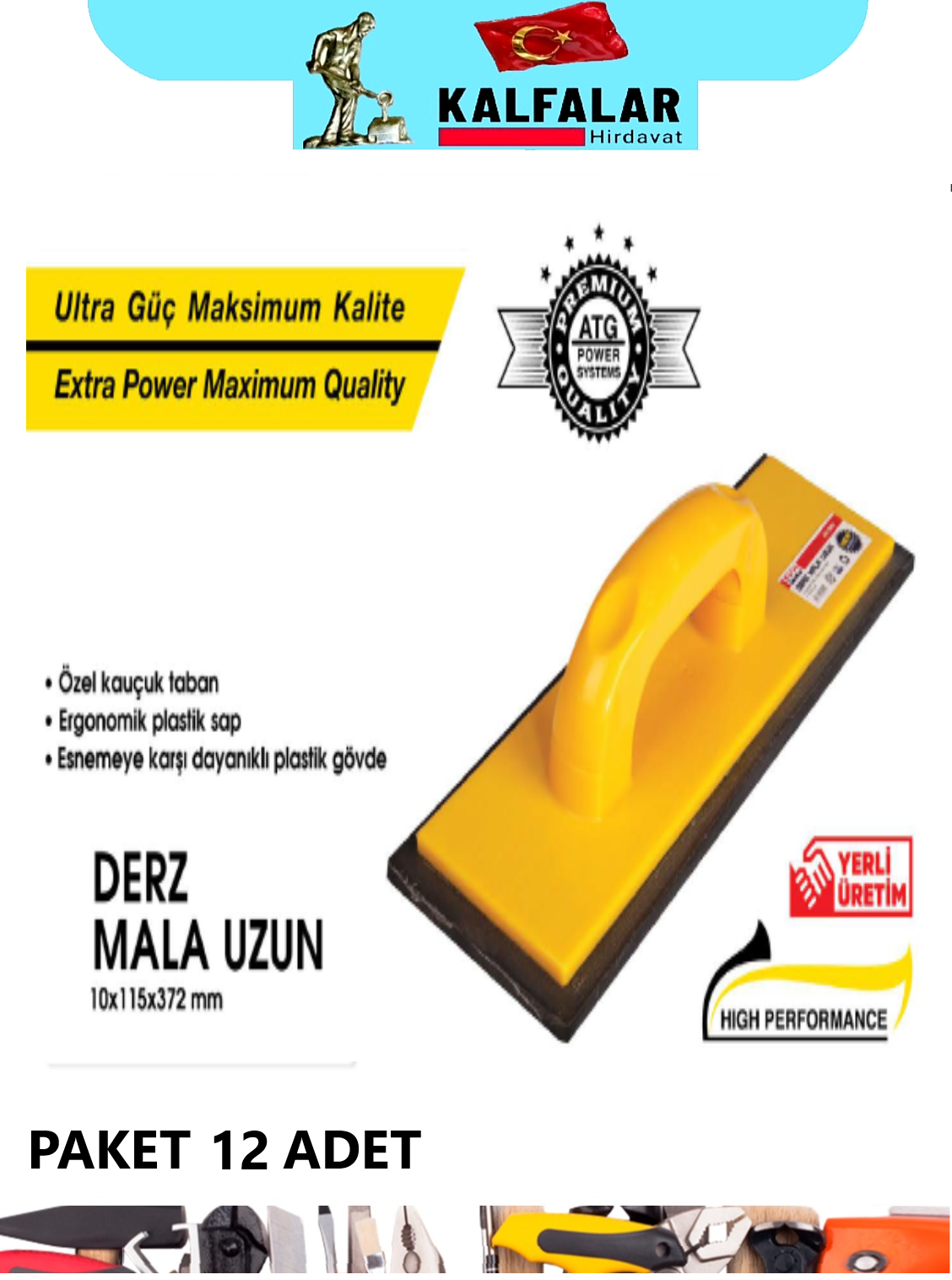 DERZ MALA UZUN 10X115X372 MM