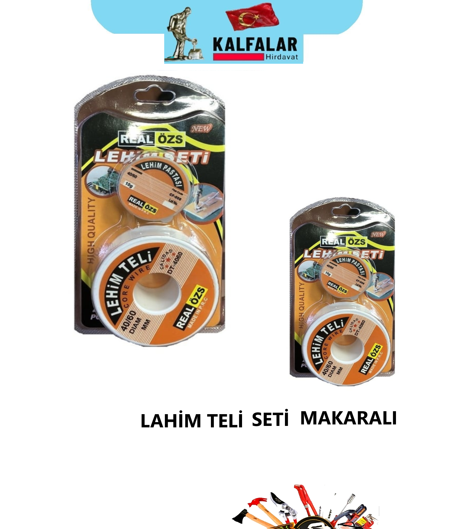 LEHİM TELİ PASTASI SET-MAKARALI 40-60 GR