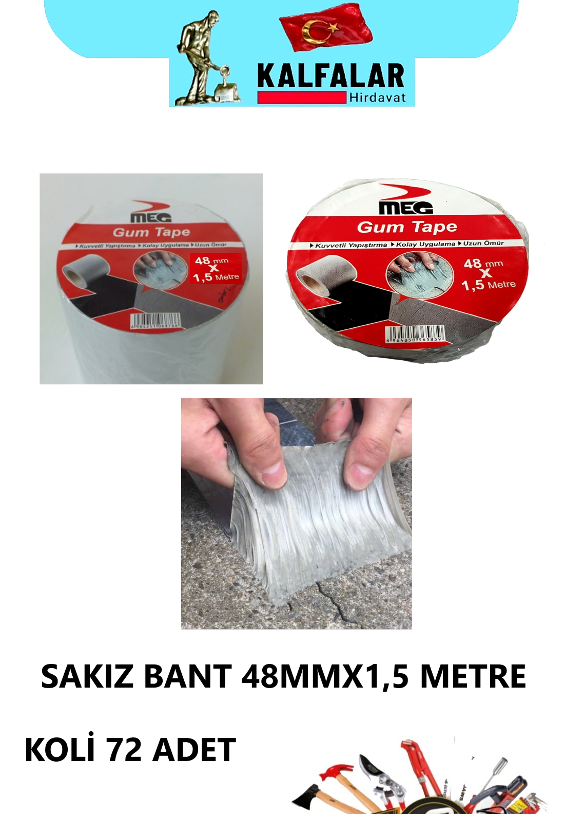SAKIZ BANT 48 MMX1,5 METRE 