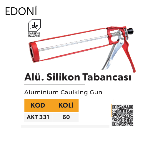 SİLİKON TABANCASI İSKELET EDONİ 