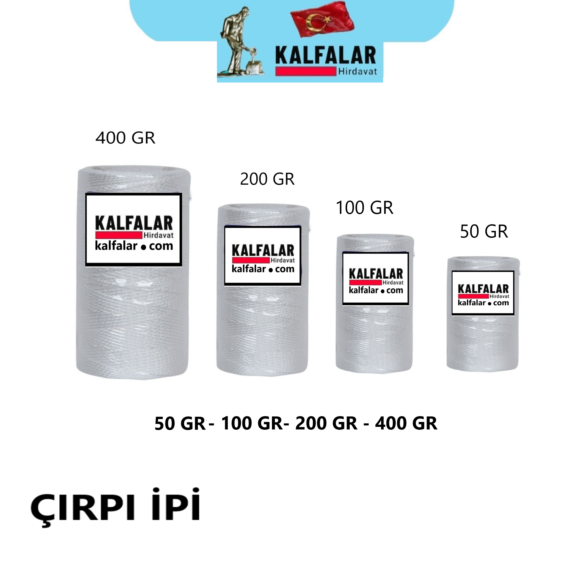 ÇIRPI İPİ DUVARCI 100 GR