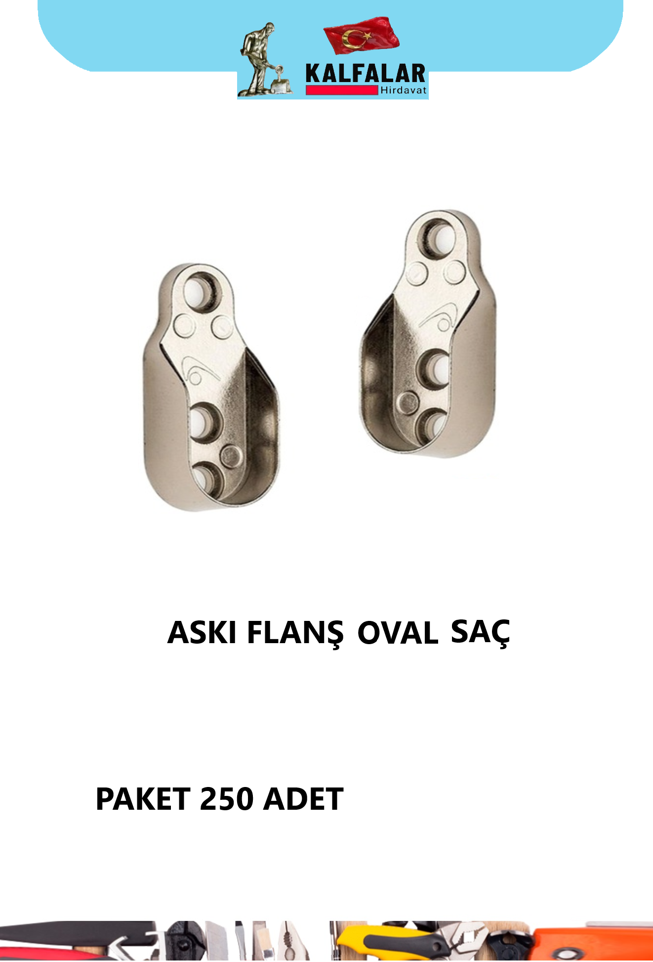 ASKI FLANŞ OVAL SAÇ ÇİNKO