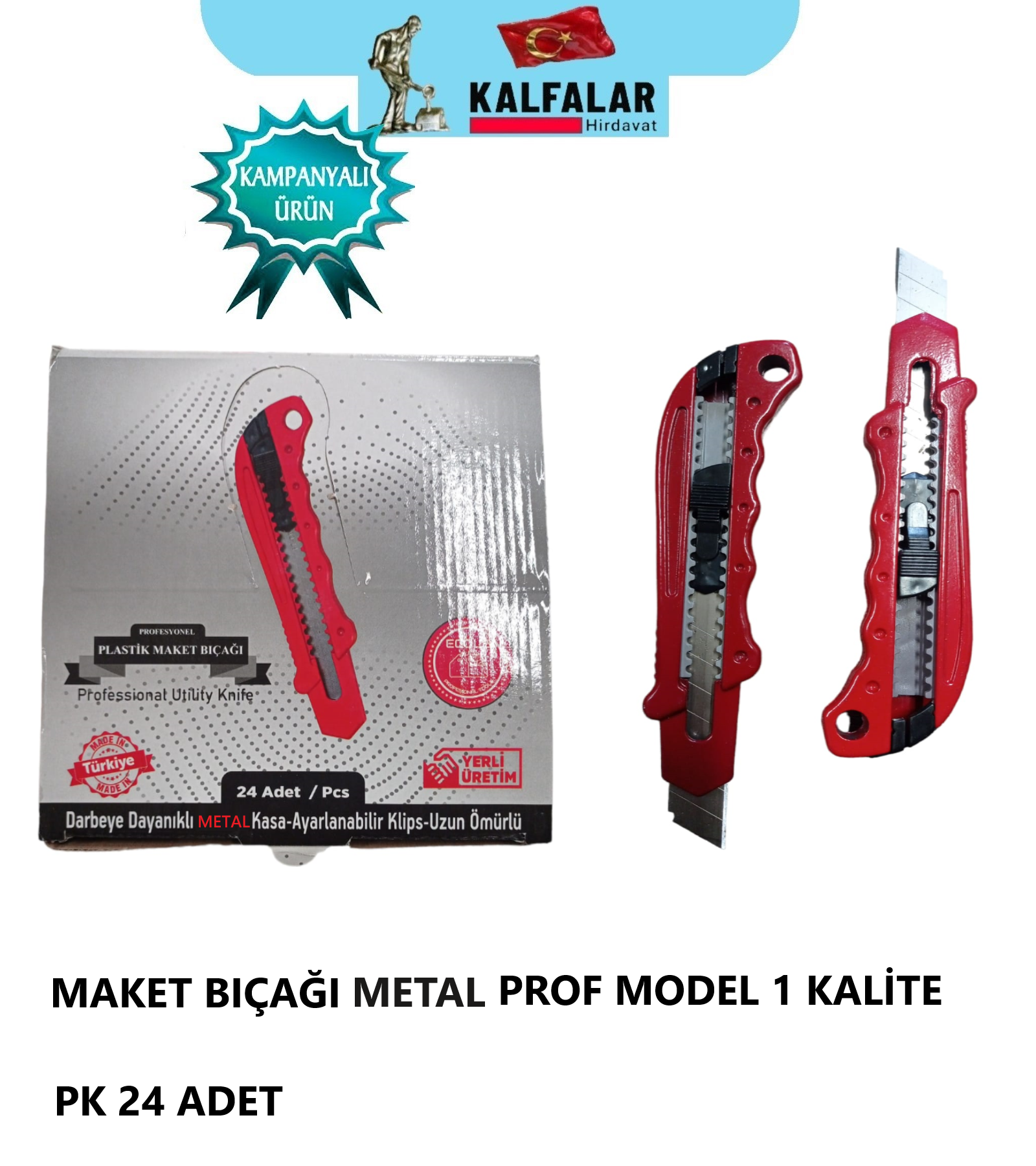 MAKET BIÇAĞI METAL ECOLE GOLD 1 KALİTE PROFOSYENEL