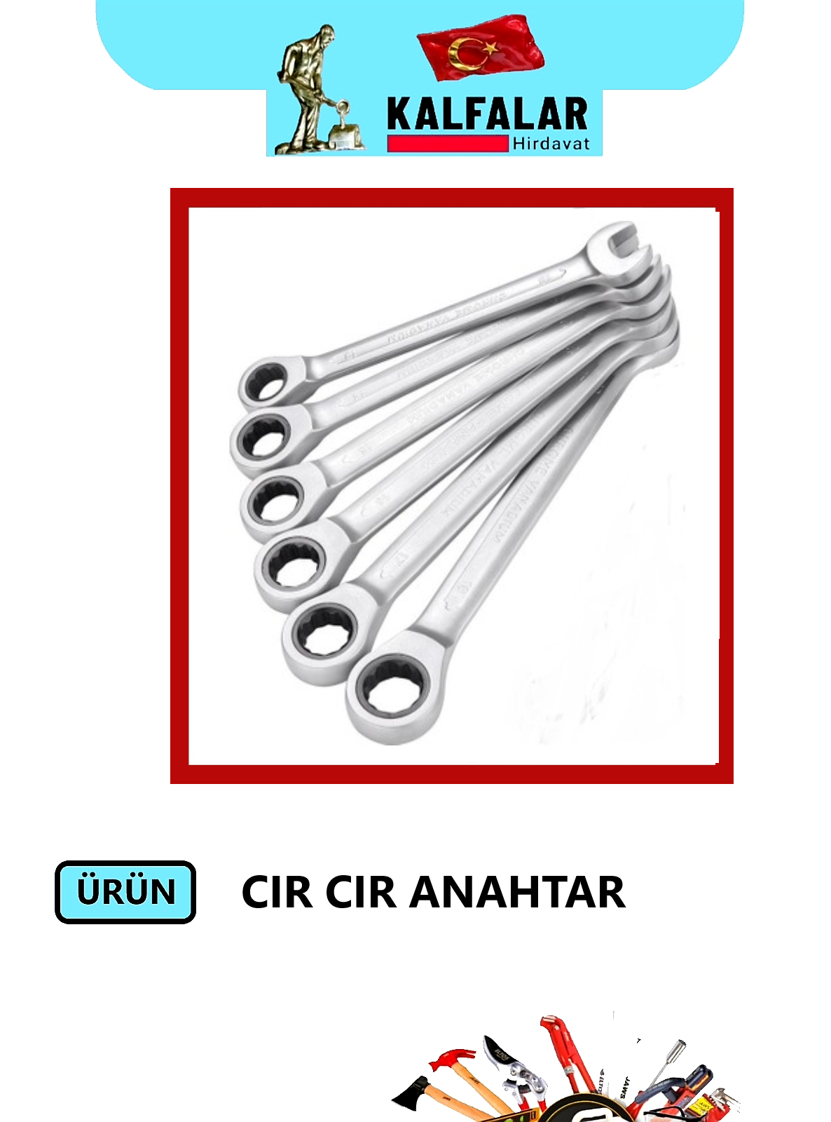 ANAHTAR CIR CIR 20 MM KROM