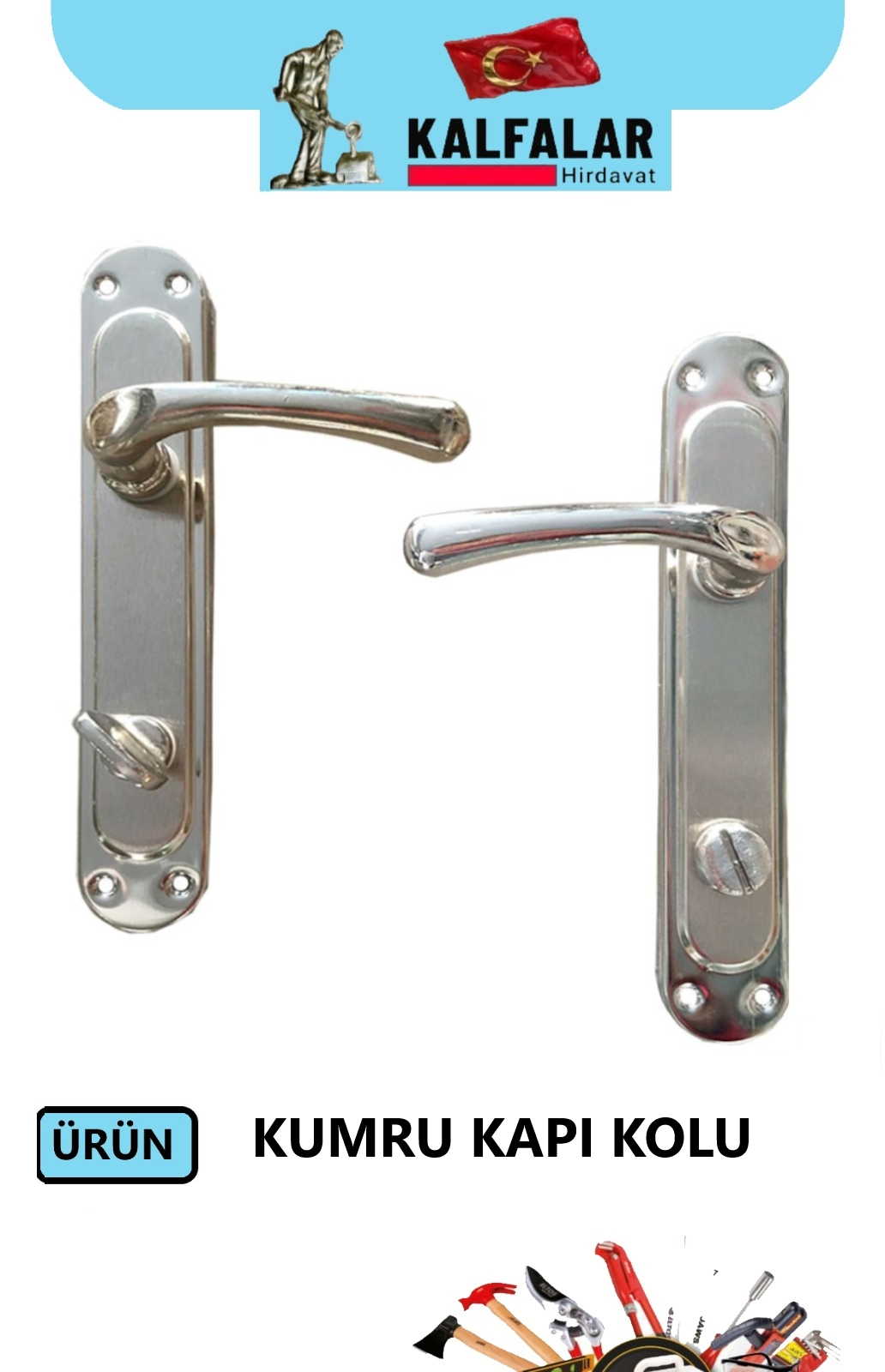 KAPI KOLU KUMRU SATEN-NİKEL WC SAÇ