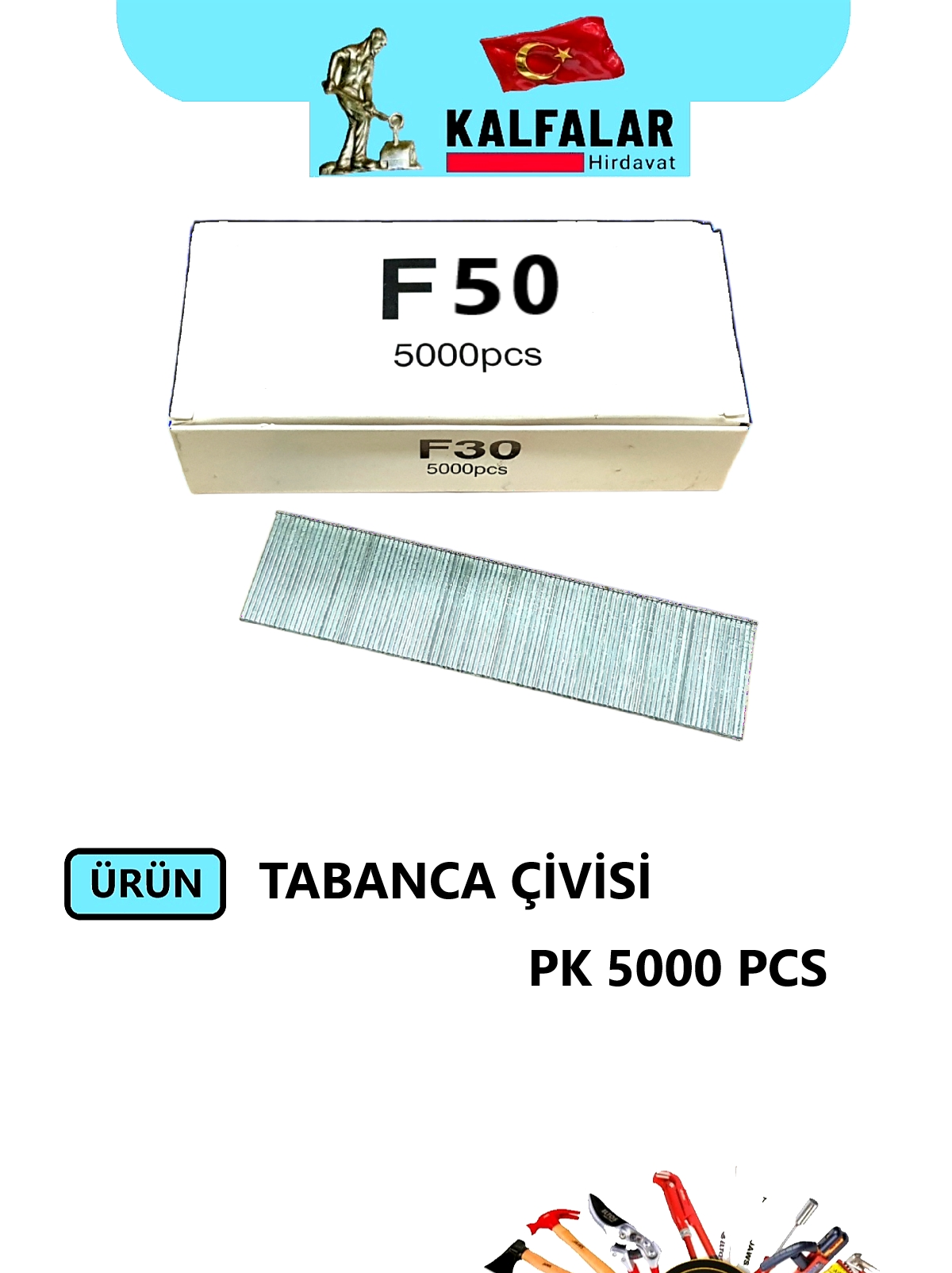 TABANCA ÇİVİSİ F-50  