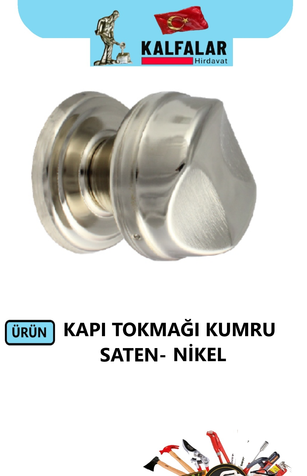 KAPI TOKMAĞI KUMRU SATEN-NİKEL