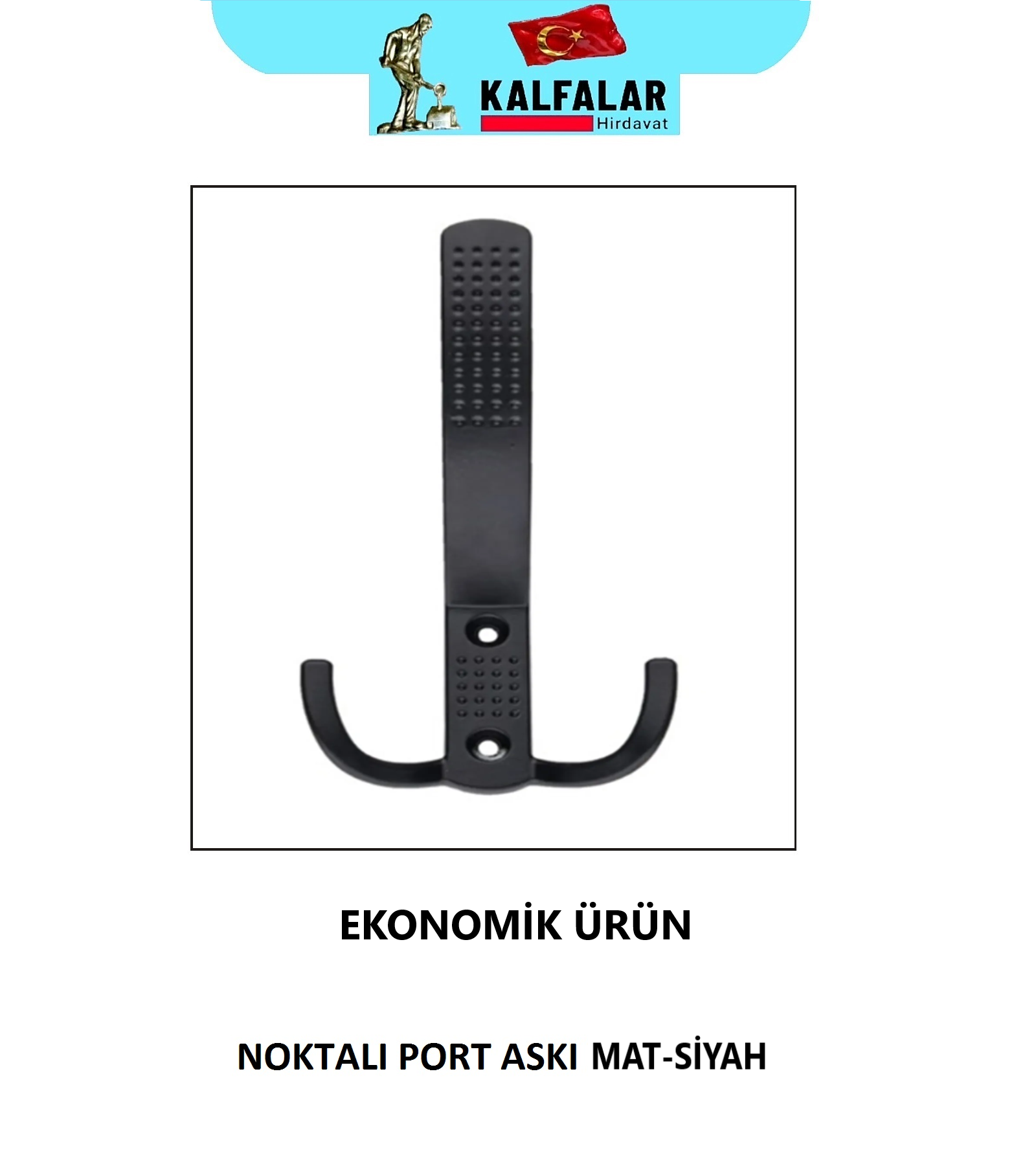 NOKTALI PORT ASKI MAT-SİYAH EKO