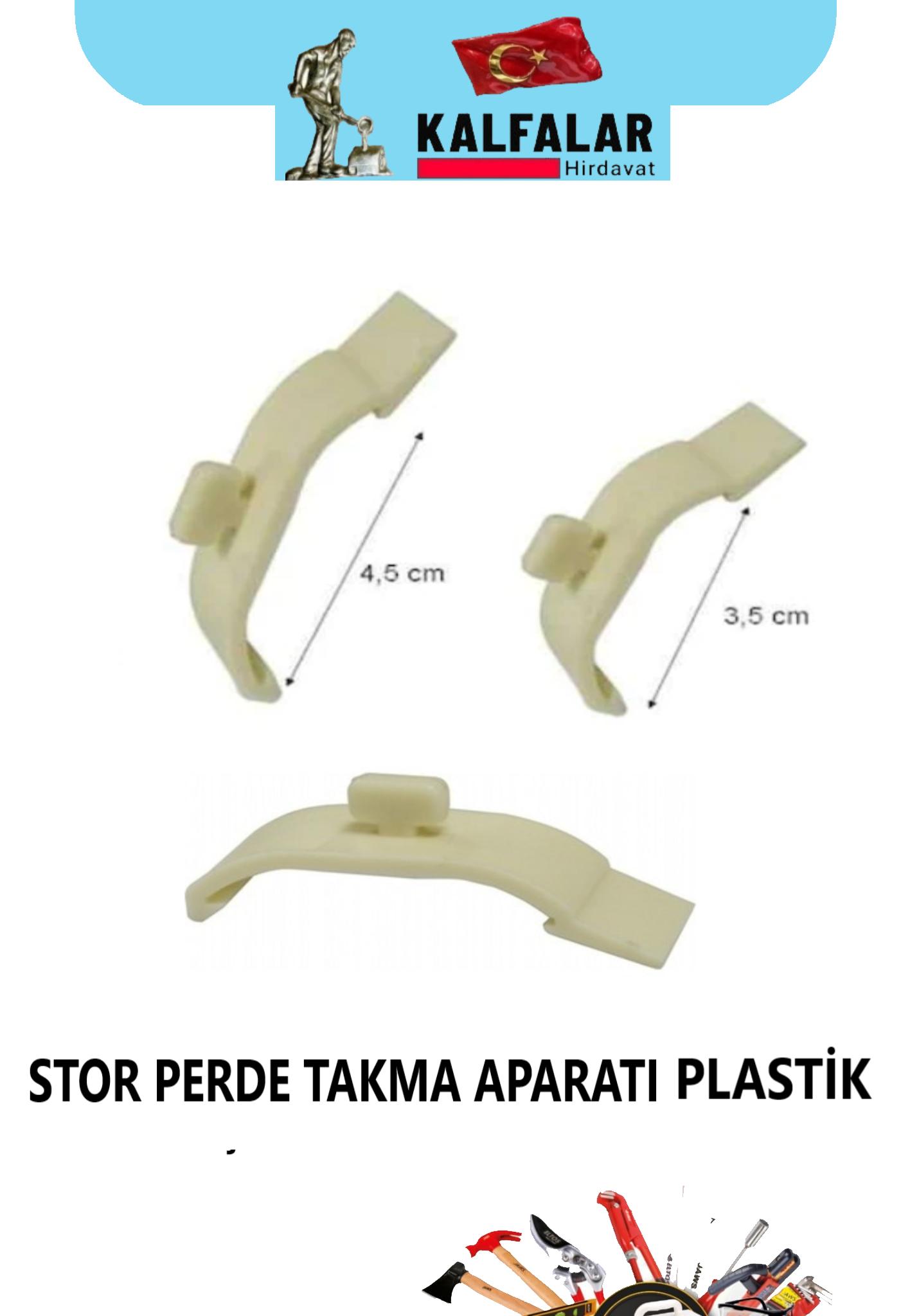 STOR PERDE TAKMA APARAT PLS GENİŞ 5 CM