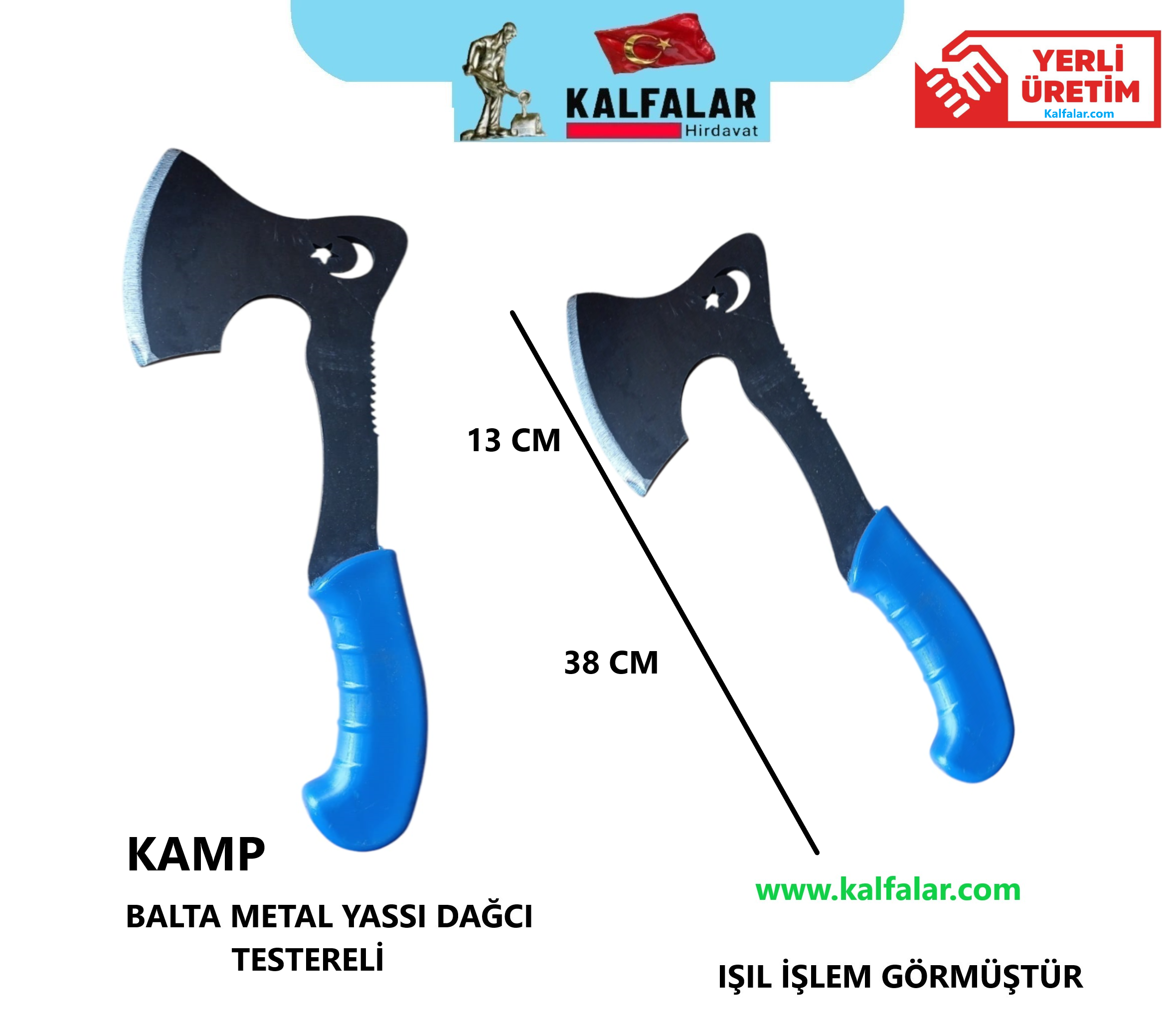 BALTA KAMP DAĞCI YASSI METAL ÇELİK