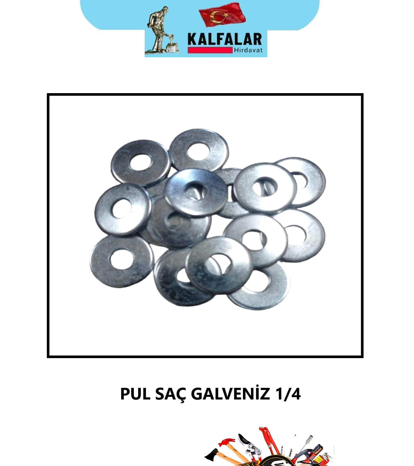 PUL SAÇ GALVENİZ 1/4  KG