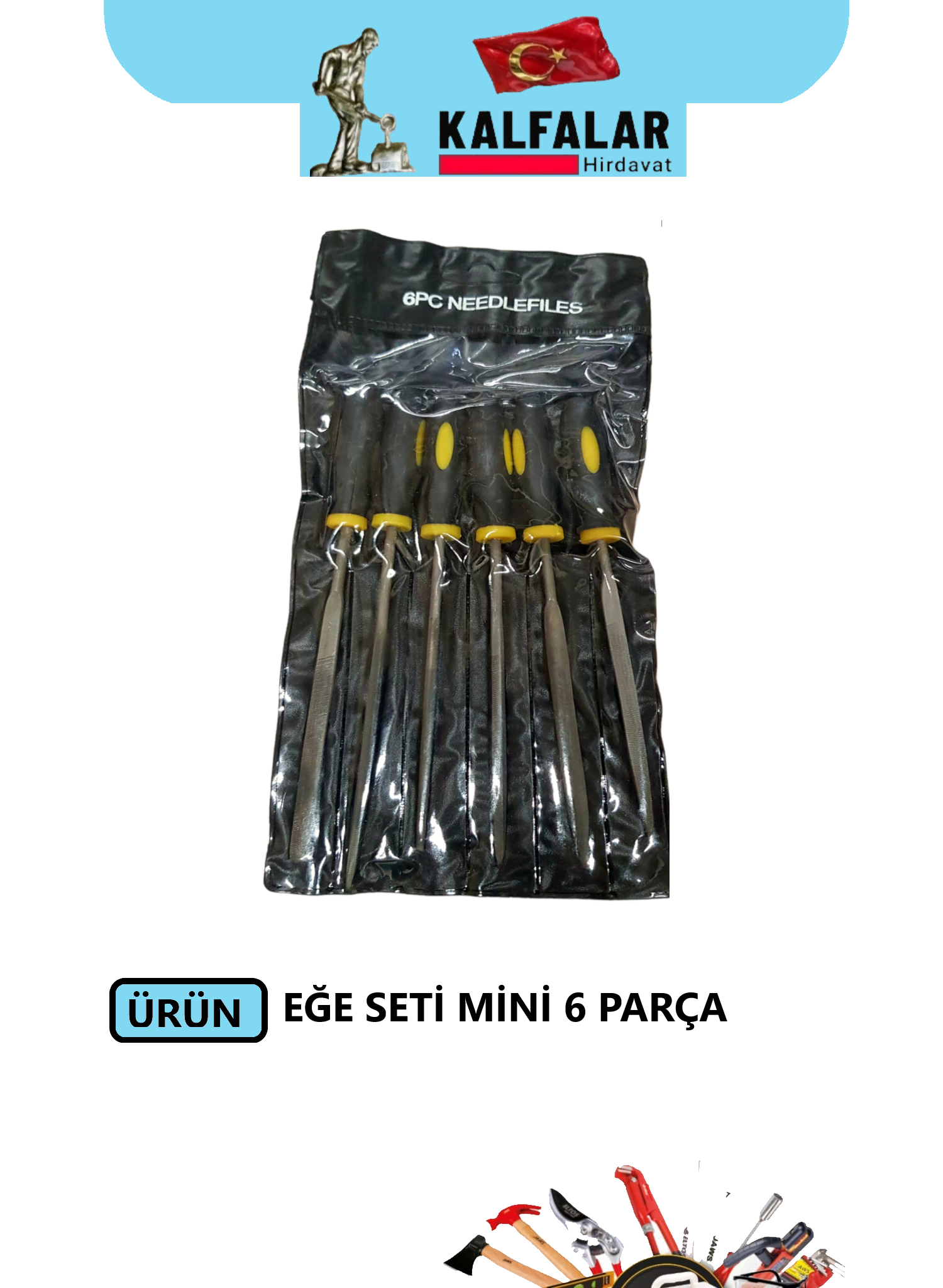 EĞE SETİ MİNİ 6 PARÇA