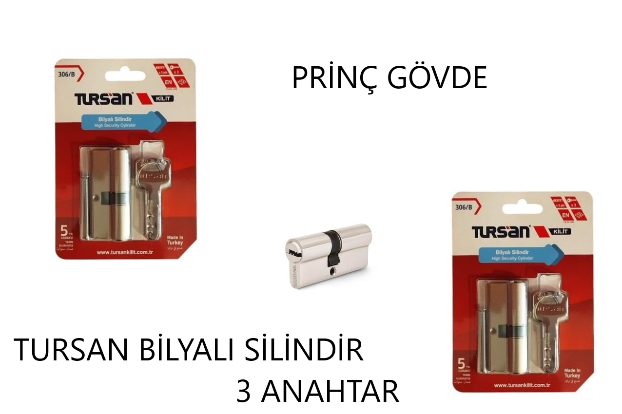 BAREL BİLYALI TURSAN 68 MM SATEN BLİSTER PRİNÇ GÖVDE