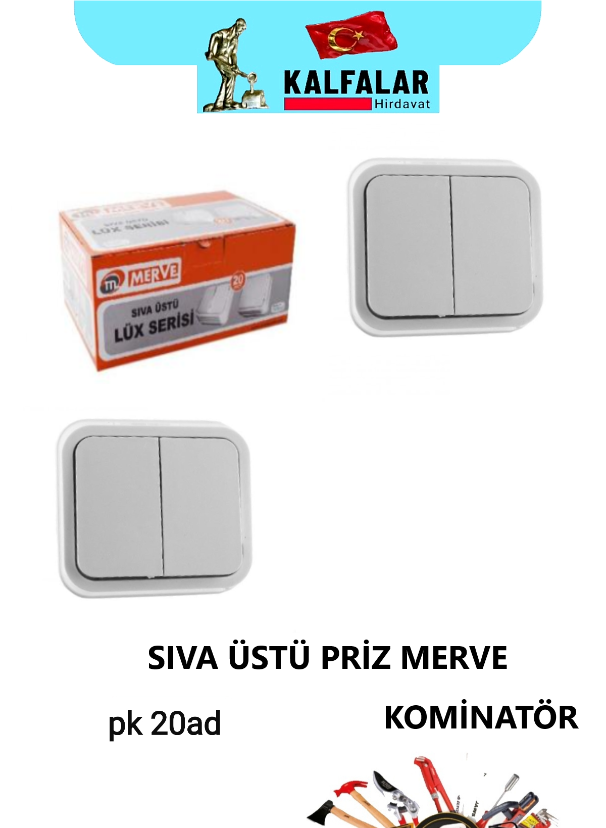 PRİZ SIVA ÜSTÜ ÇİFTLİ 