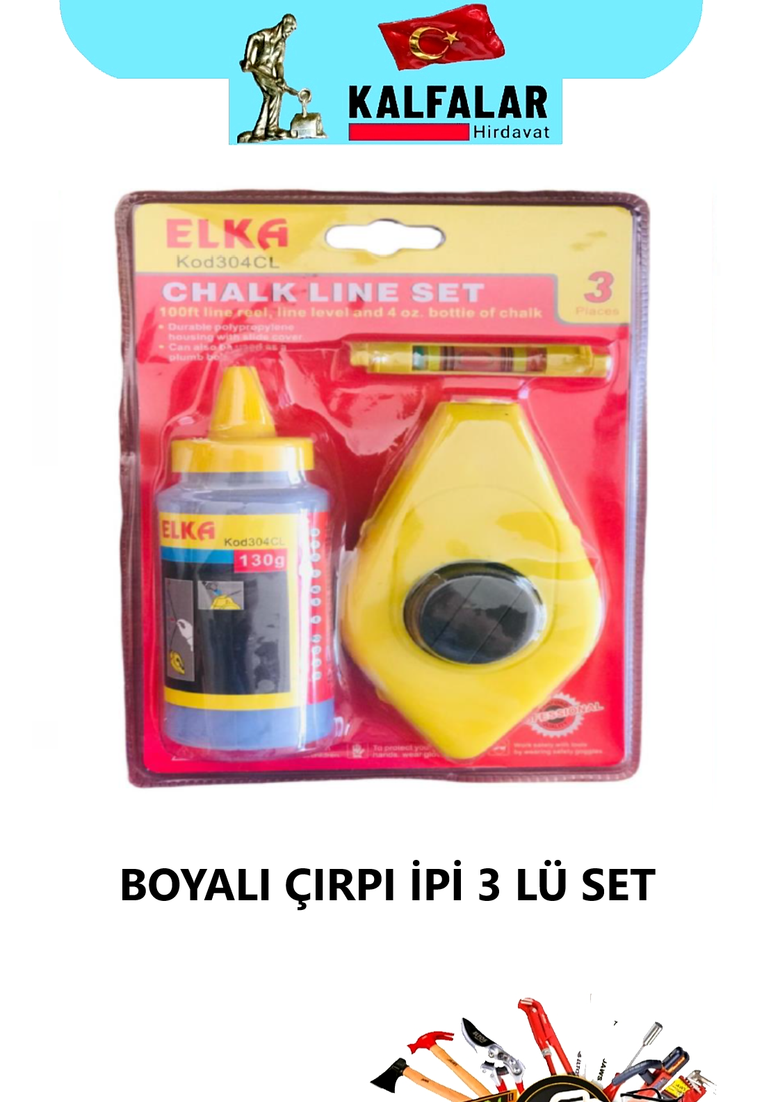 ÇIRPI İPİ BOYALI SET ELKA