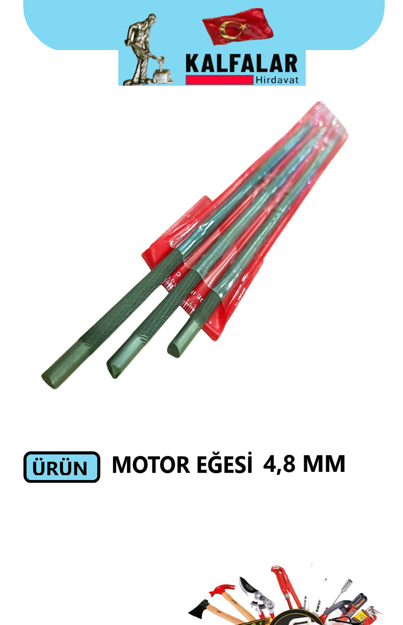 EĞE MOTOR 4,8 MM