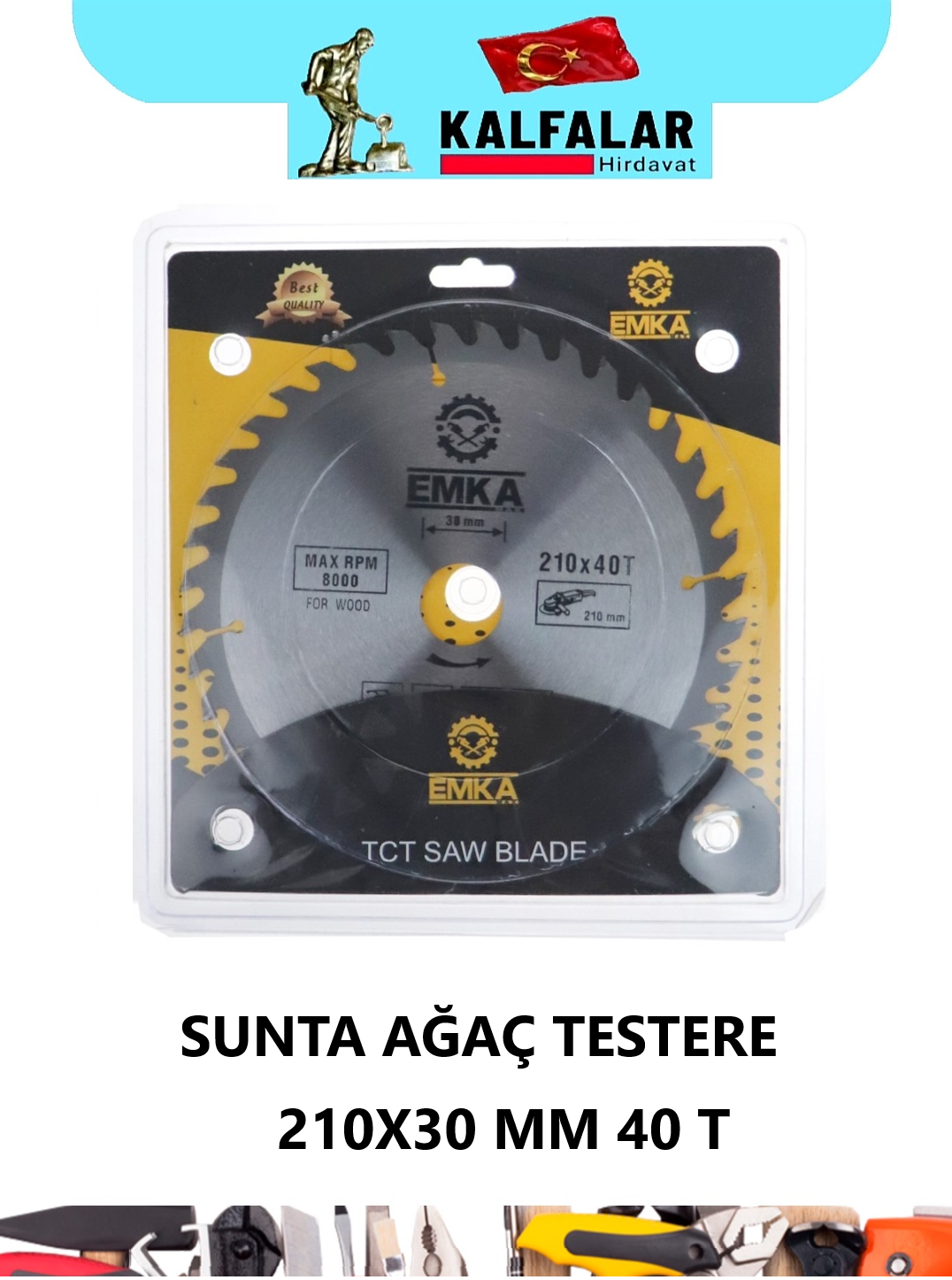 SUNTA AĞAÇ KESME 210X30 MM 40 T