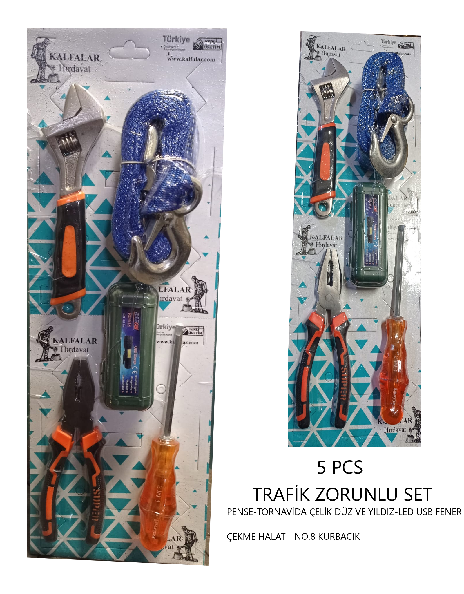 TRAFİK OTO SET 5 PCS KALFA