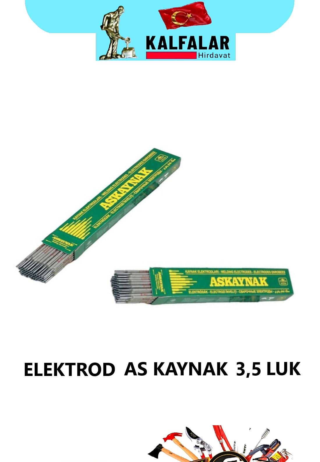 ELEKTROD AS KAYNAK 3,5 LUK