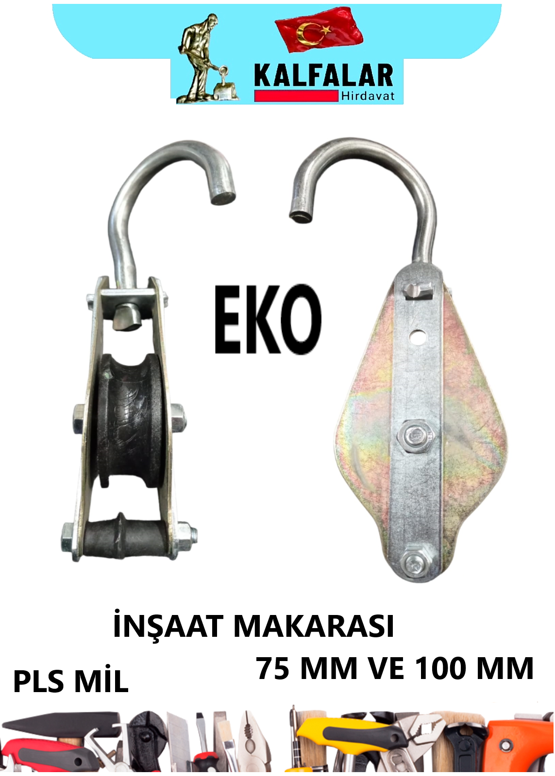 İNŞAAT MAKARASI 100 MM EKO